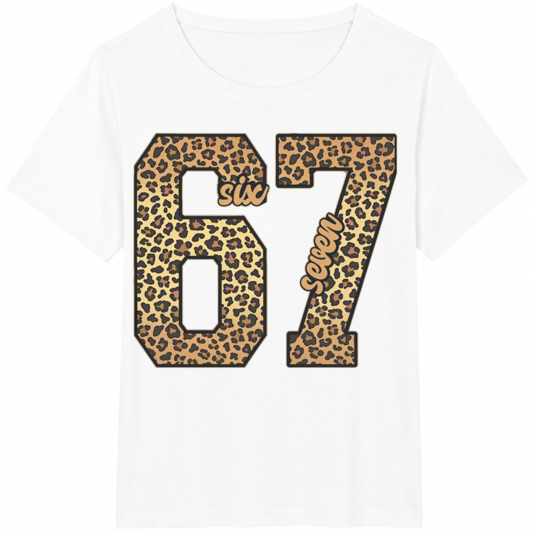 10piece-- Leopard Butterfly Summer Cotton T-Shirt product image 2