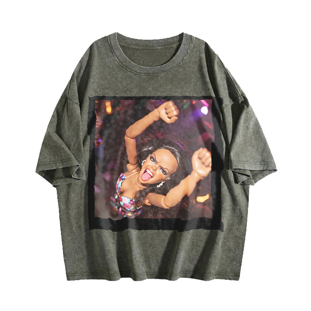 Doll Dancing at a Party Vintage Washed T-Shirt product image 4