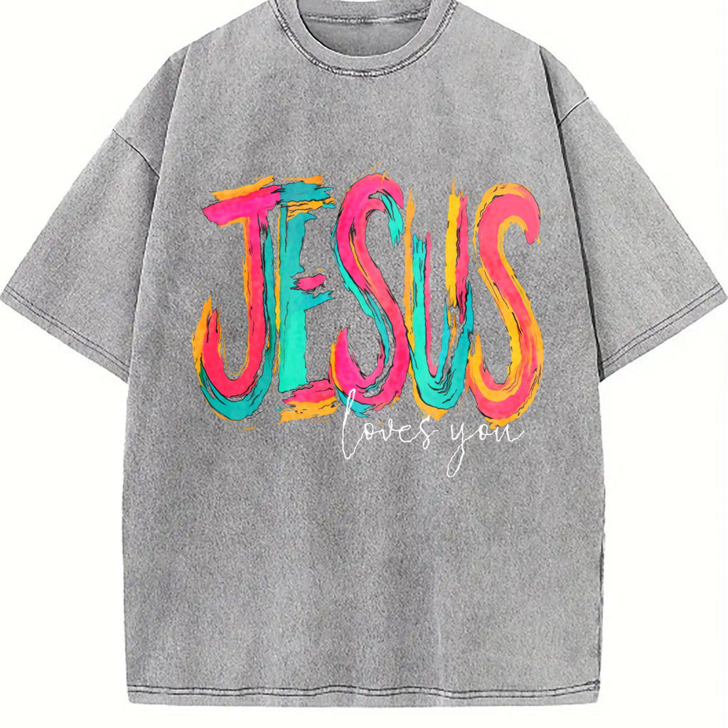 Love You Vintage Washed T-Shirt product image 5