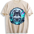 Wolf At The Moon Vintage Washed T-Shirt product image 1