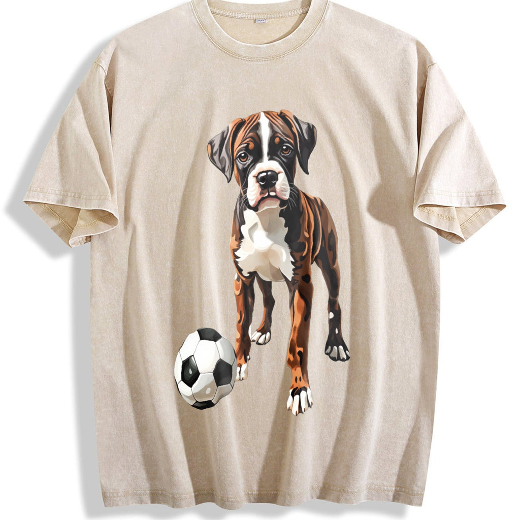 Global Soccer Fan Vintage Washed T-Shirt product image 1