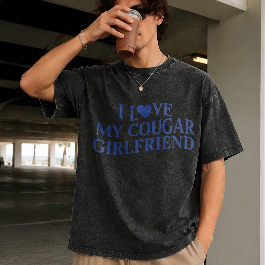 T - With A Bold Declaration: Iconic 'i Love My Cougar ' product image 9