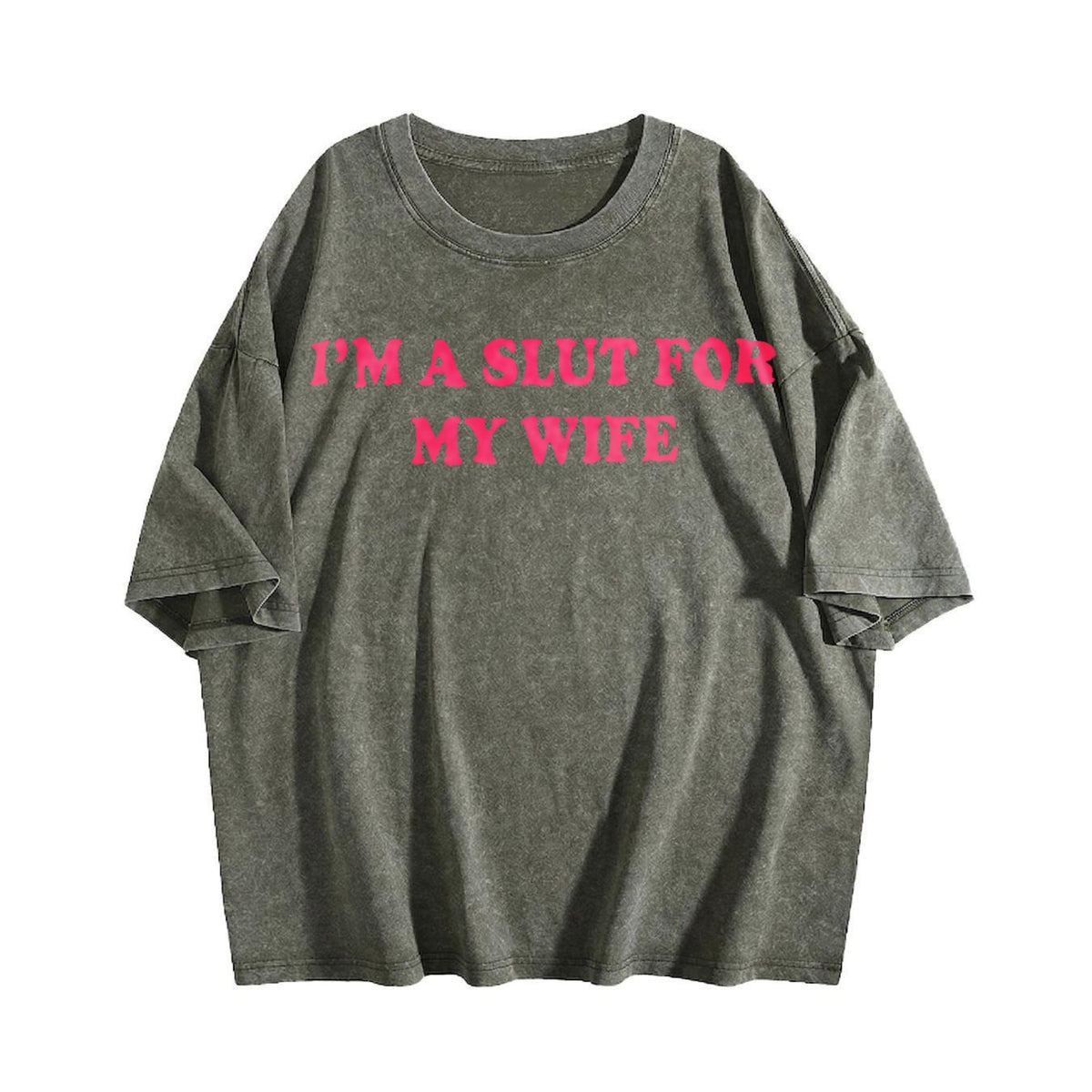 I'm A Slut For My Wife Redesigned As A Funny Vintage Washed product image 4