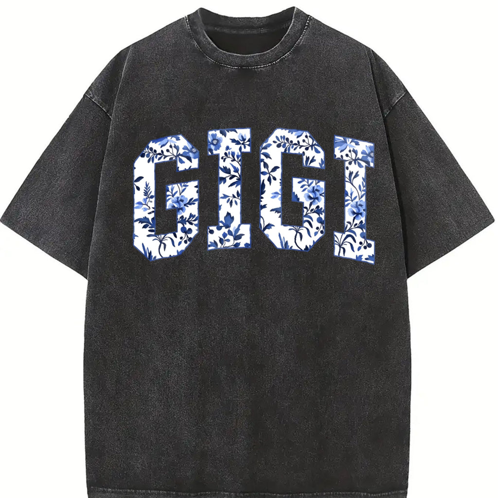 Floral Gigi Vintage Washed T-Shirt product image 2