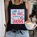 4th Of July Land Of The Free Women's Tank Top