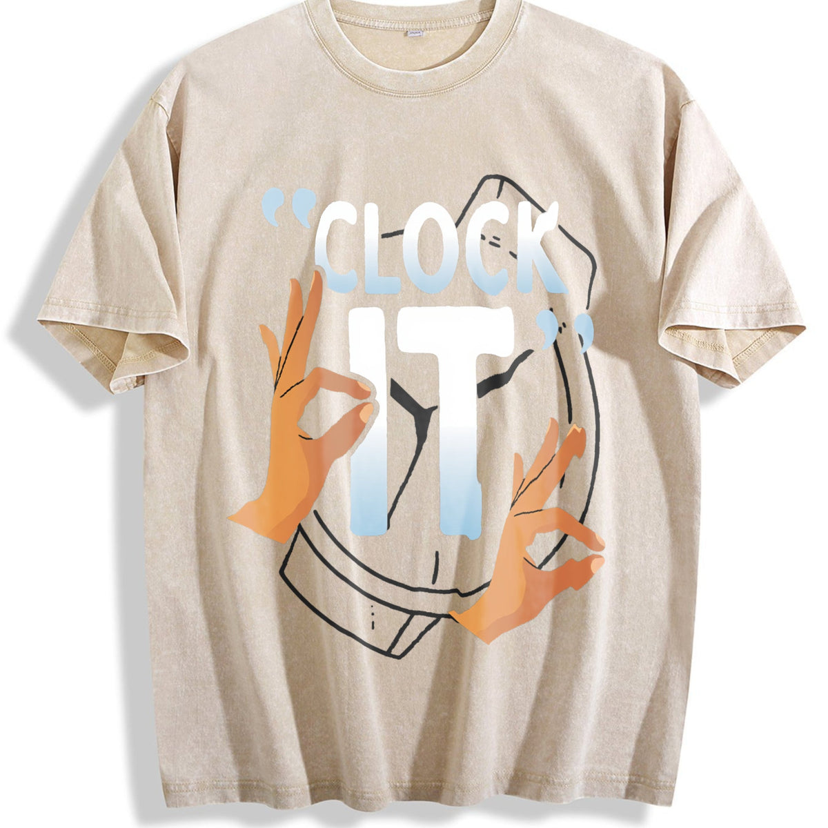 Clock It Vintage Washed T-Shirt product image 1