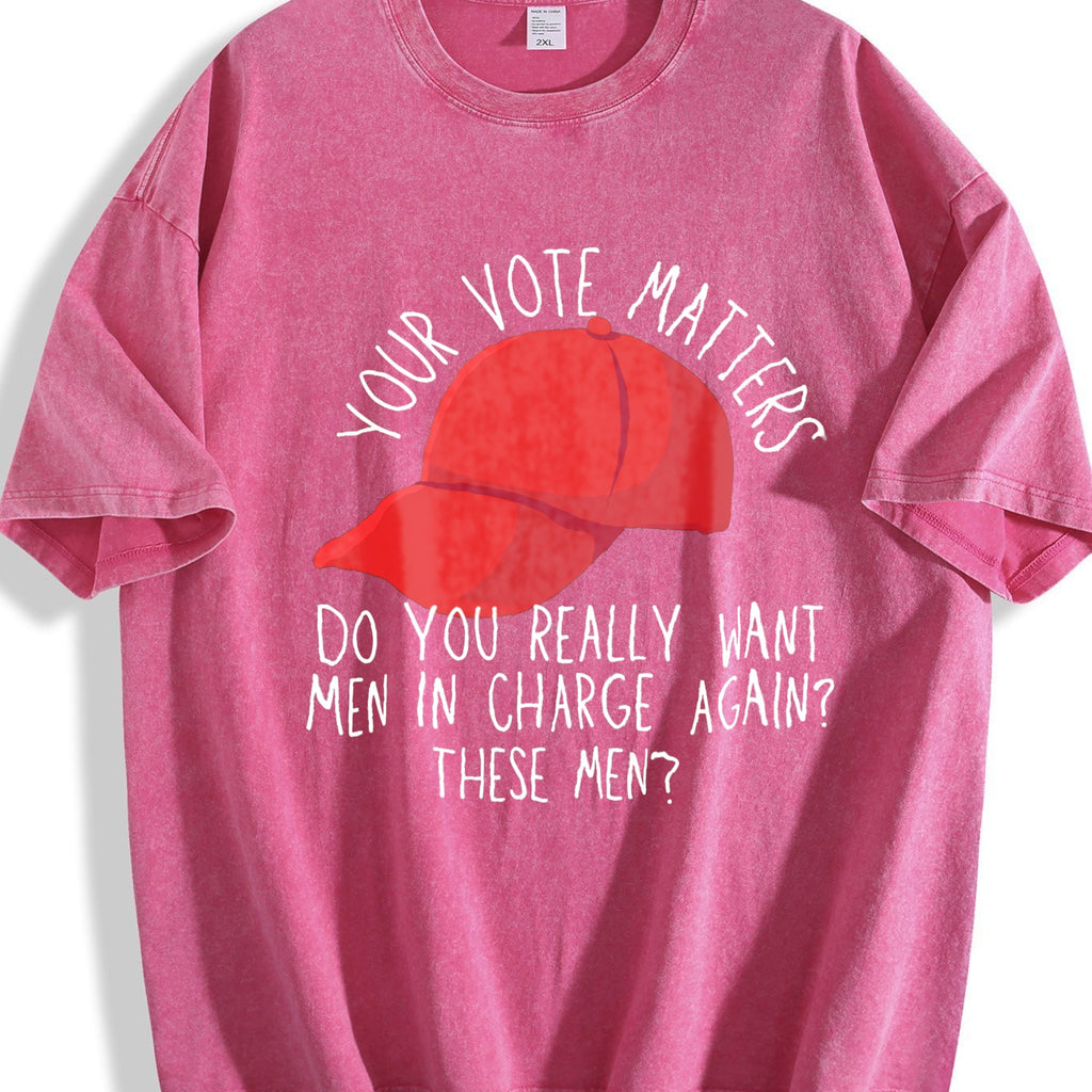 Your Vote Matters Vintage Washed T-Shirt product image 7
