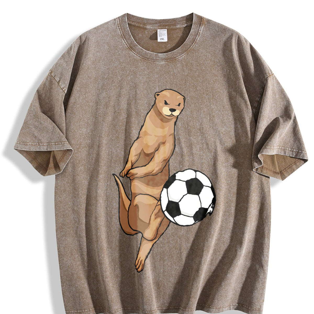Global Soccer Fan Vintage Washed T-Shirt product image 3