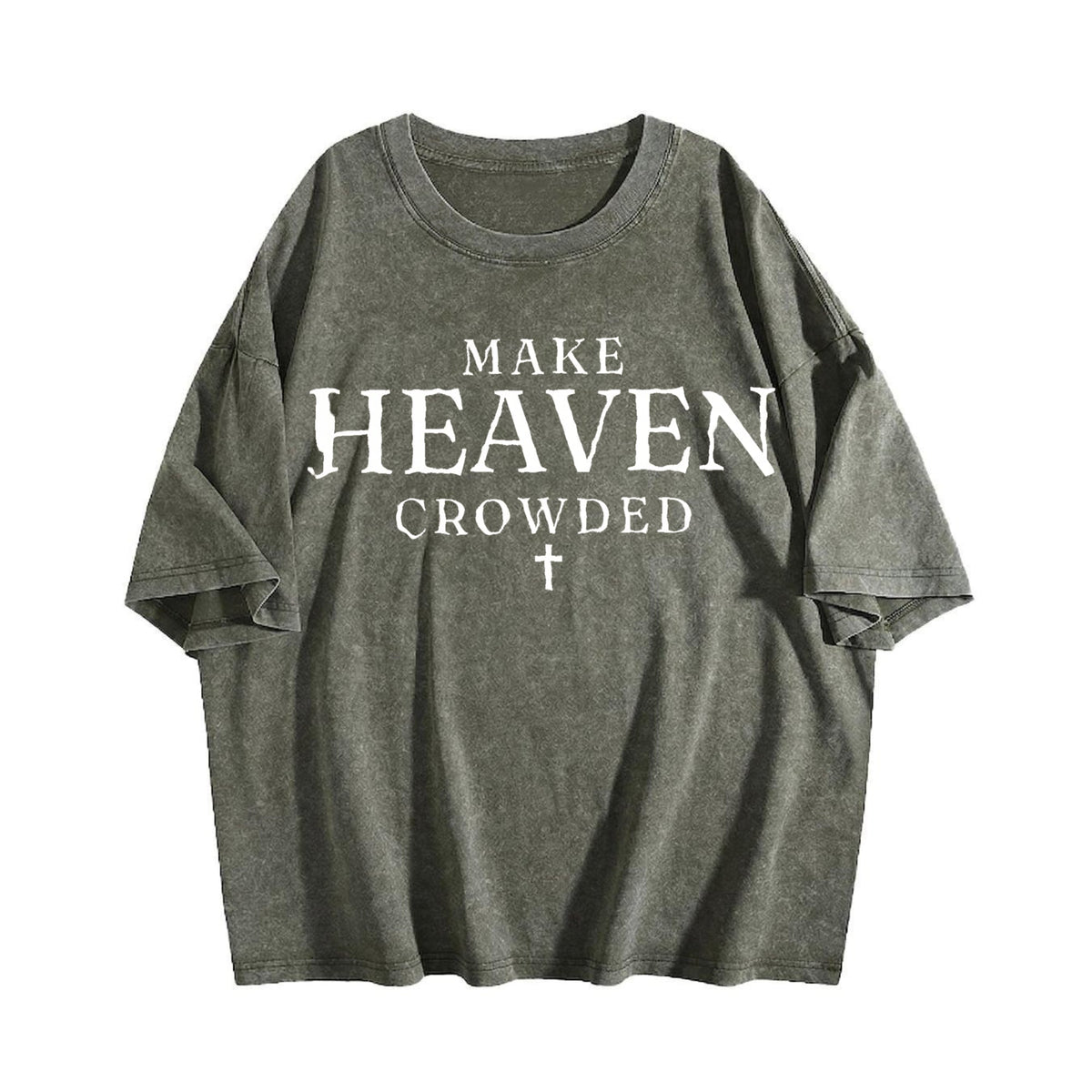 Make Heaven Crowded Vintage Washed T-Shirt product image 4