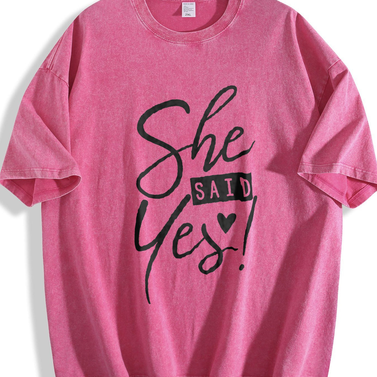 She Said Yes Engagement Bachelorette Party Vintage Washed product image 7