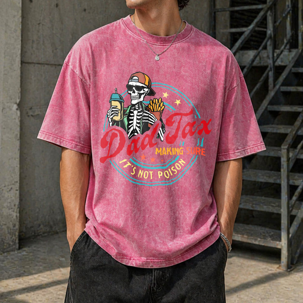 Dad Tax Making Sure It's Not Poison Fathers Day Vintage product image 14