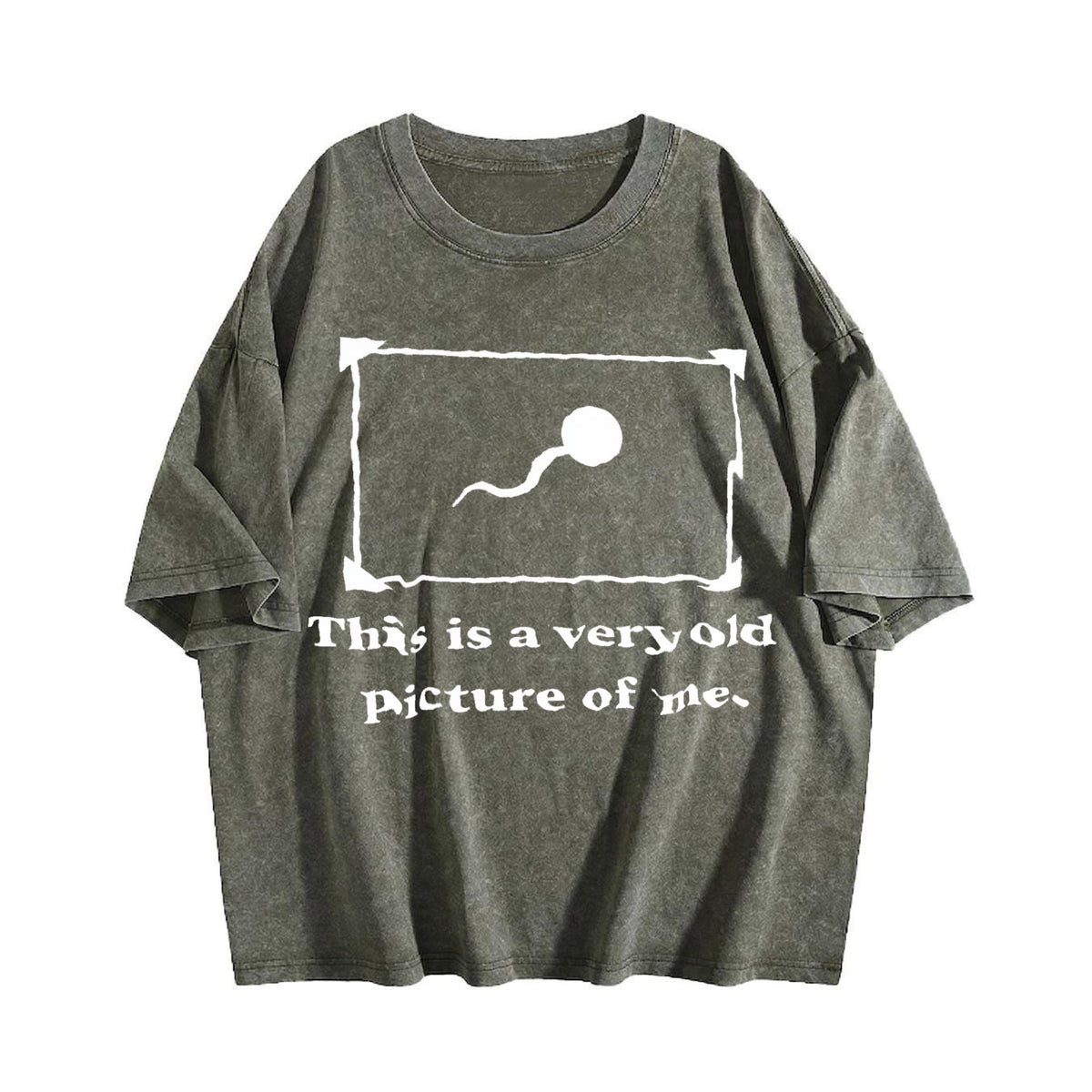 Sarcastic Humor Vintage Washed T-Shirt product image 4