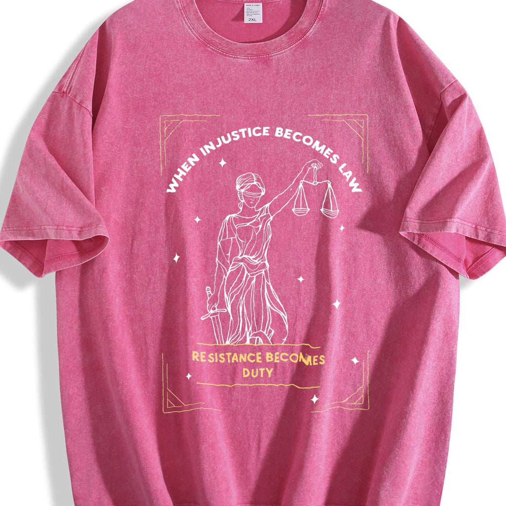 When Injustice Becomes Law Resistance Duty Vintage Washed product image 7