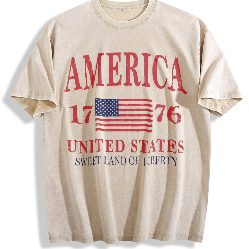 America 1776 Patriotic USA Liberty Fourth July Vintage product image 1