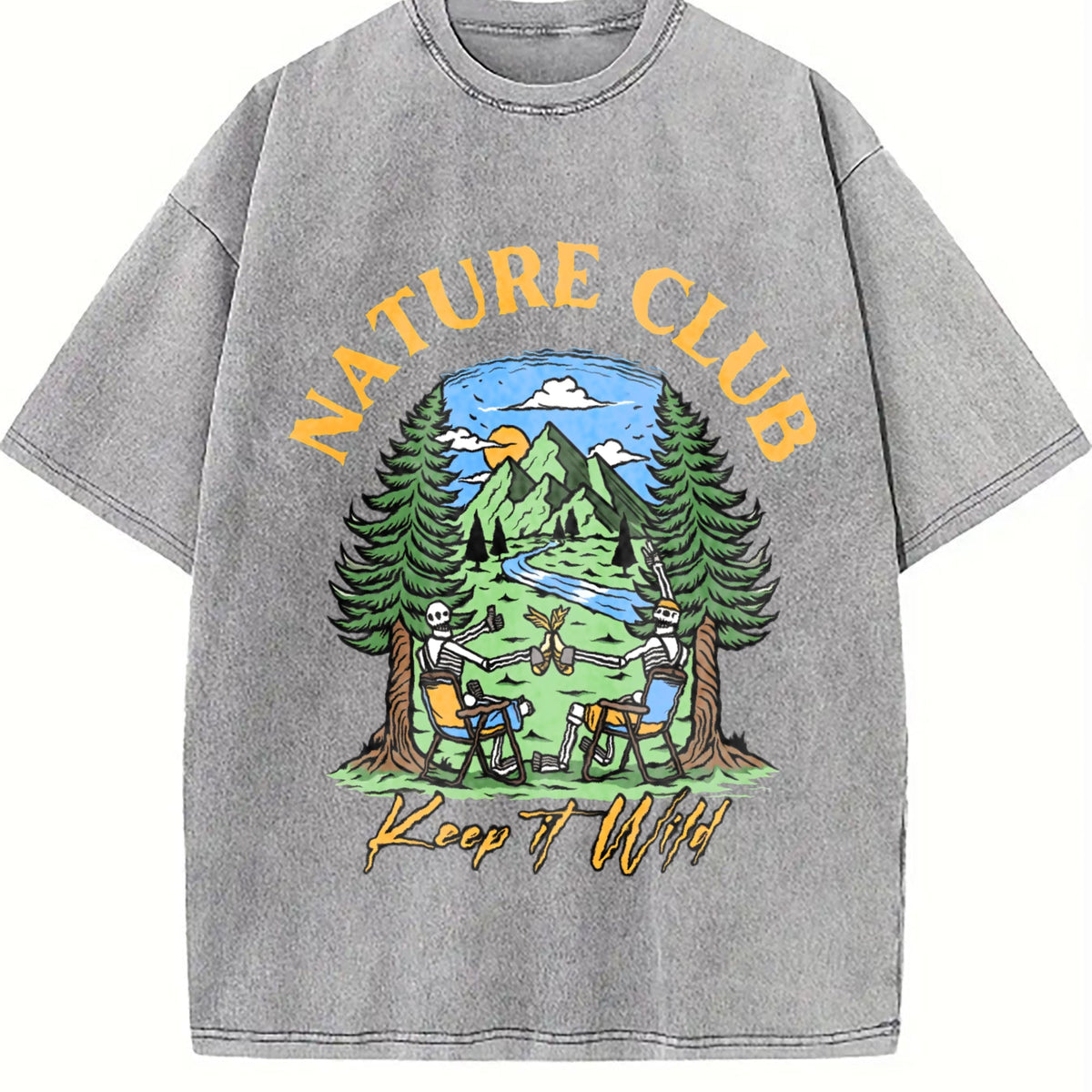 Batik - Mountain & Nature Vintage Washed T-Shirt product image 5