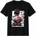 Japanese- Female Cherry Blossom Tattoo Art Geisha Cotton product image 1