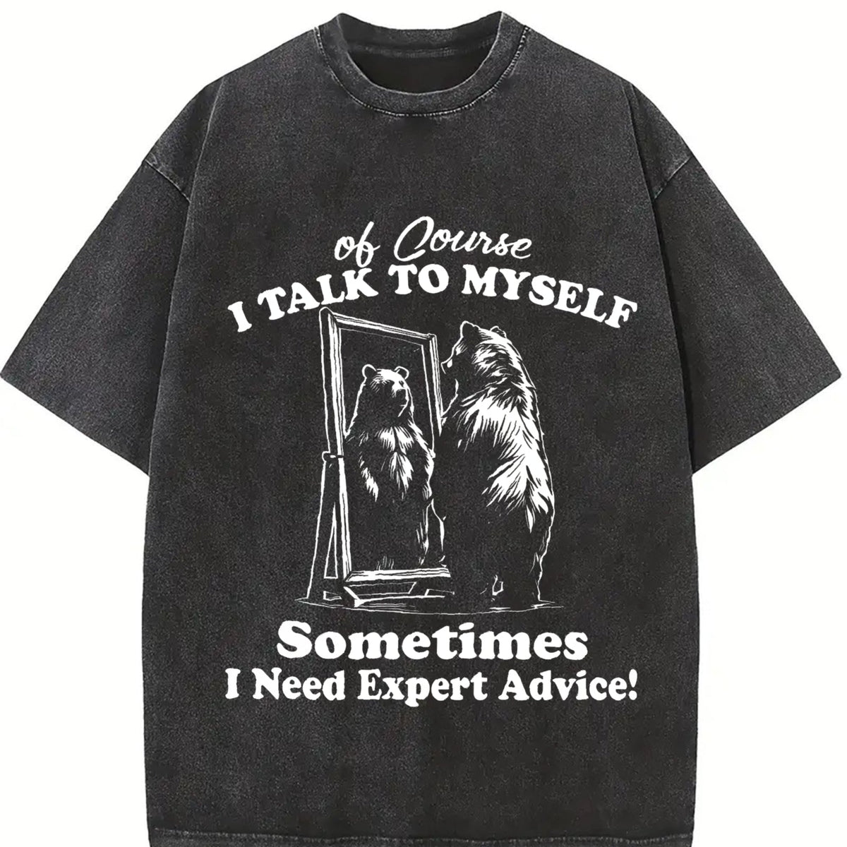 Bear Self Love 90s Vintage Washed T-Shirt product image 2