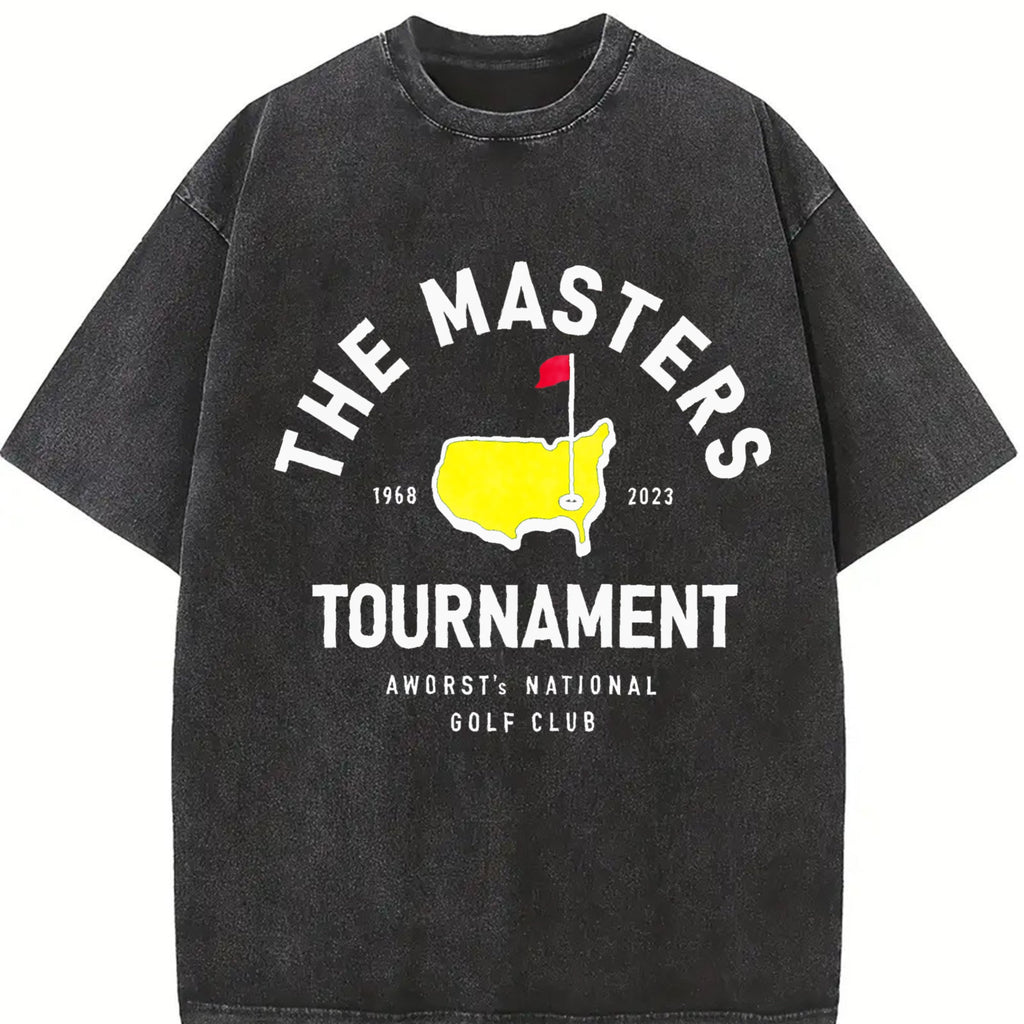 Masters Golf For Y2K & Sports Summer Vintage Washed T-Shirt product image 2