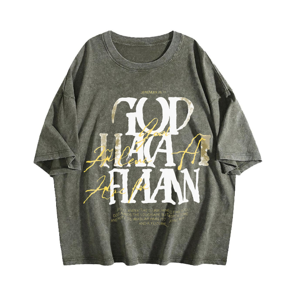 Christian - God Has A Plan Jeremiah 29:11 Vintage Washed product image 4
