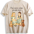 Funny Cat Dog Vintage Washed T-Shirt product image 1