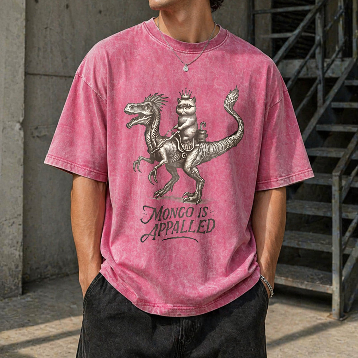 Princess Donut And Mongo Vintage Washed T-Shirt product image 14