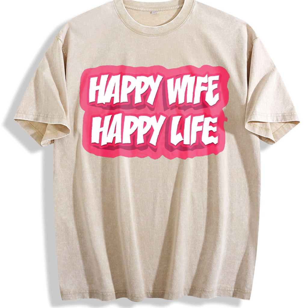 Funny Daughter Wife Slogan Vintage Washed T-Shirt product image 1