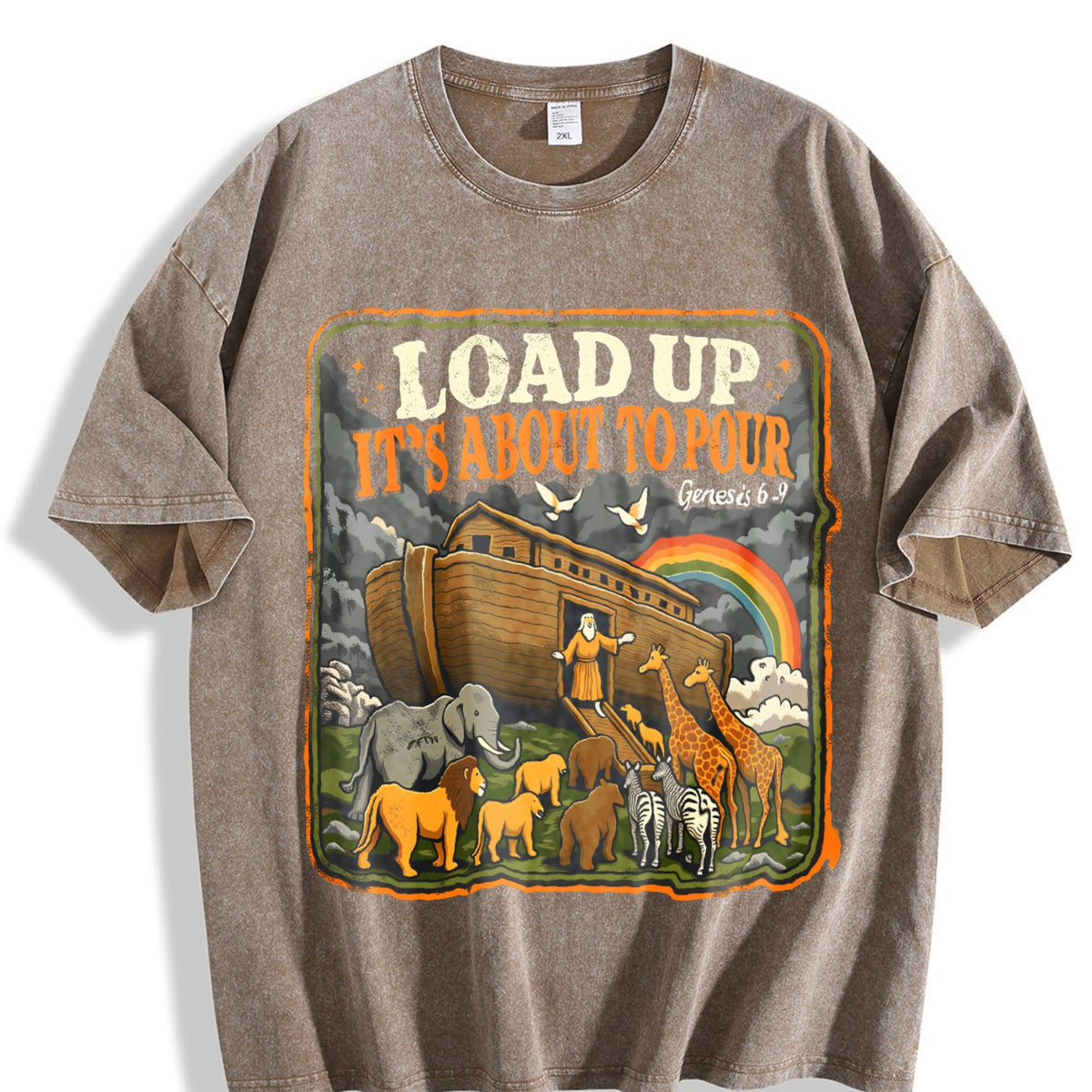 Load Up Its About To Pour Funny Noah's Ark Christian product image 3