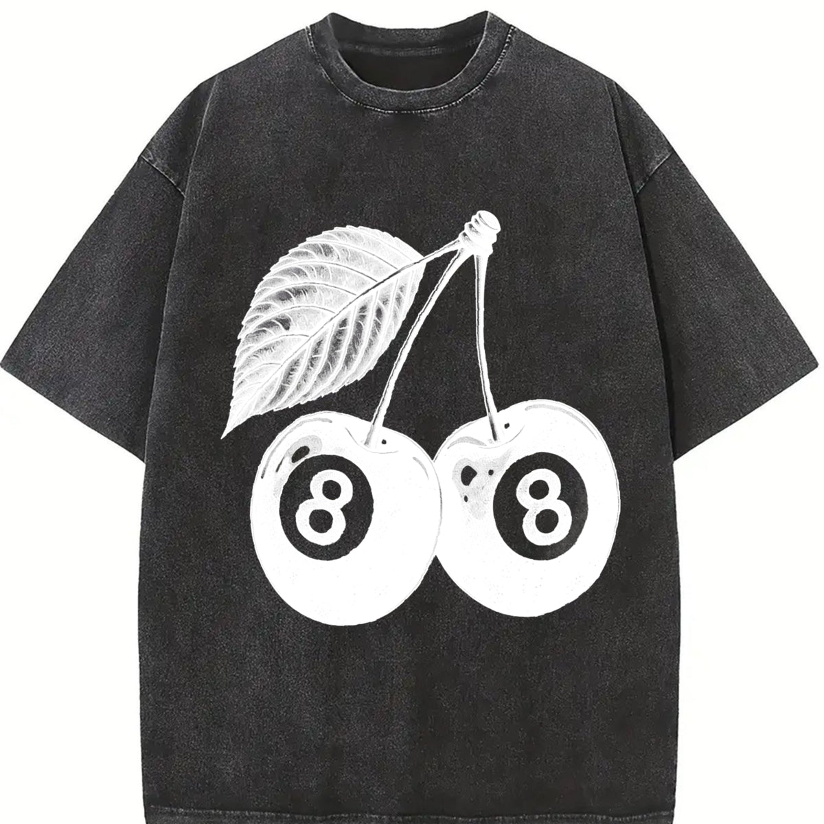 8 Ball Cherry Vintage Washed T-Shirt product image 2