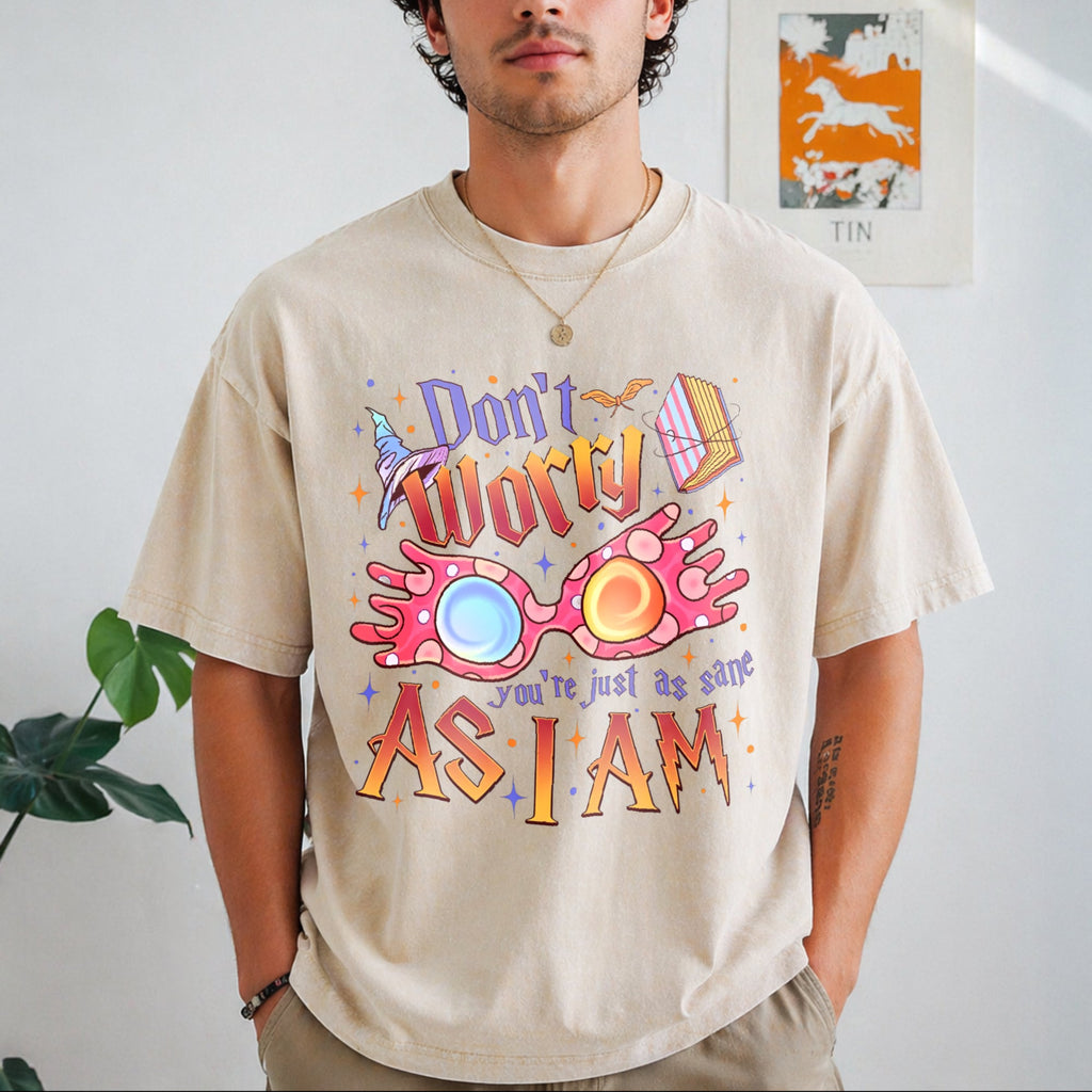 Magical Glasses Wizard Movie Vintage Washed T-Shirt product image 8