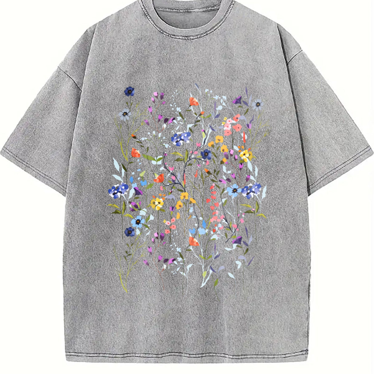 Pressed Flowers Vintage Washed T-Shirt product image 5