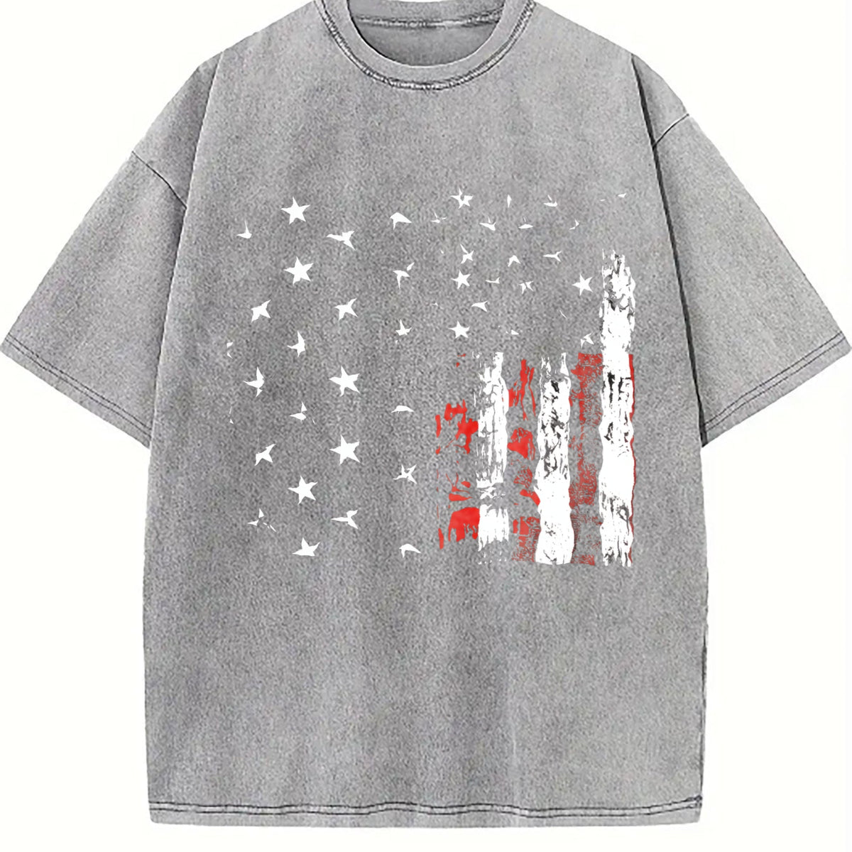 Revival American Flag Ink Sand- Feel Relaxed Pre-shrunk product image 5