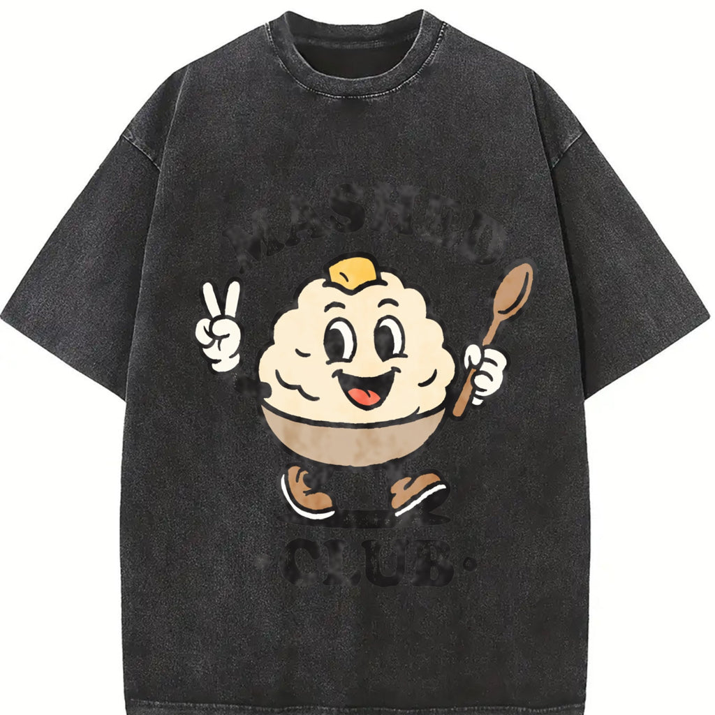 Mashed Potatoes Club : Funny Potato Mascot Vintage Washed product image 2