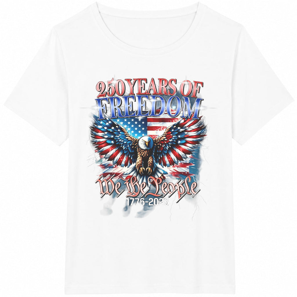 Happy 250th Birthday USA Cotton T-Shirt product image 2