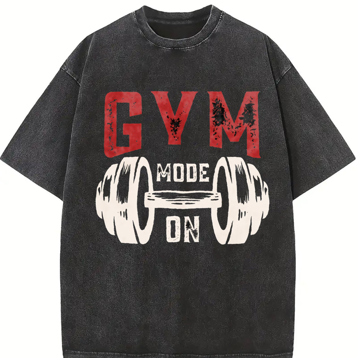 Gym Motivation Vintage Washed T-Shirt product image 2