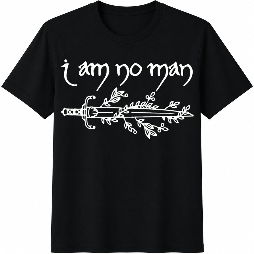 I Am No Man Cotton T-Shirt product image 1