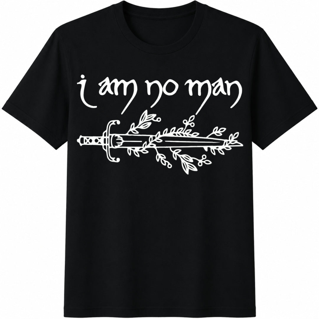 I Am No Man Cotton T-Shirt product image 1