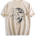 Shattered Thorned Skull Vintage Washed T-Shirt product image 1