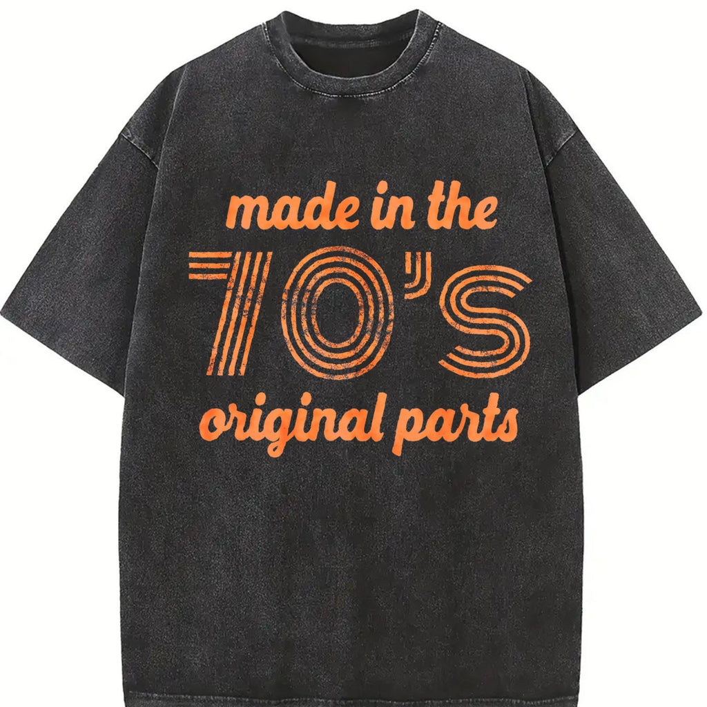 Made In The 70s Original Parts Funny Age Birthday Vintage product image 2