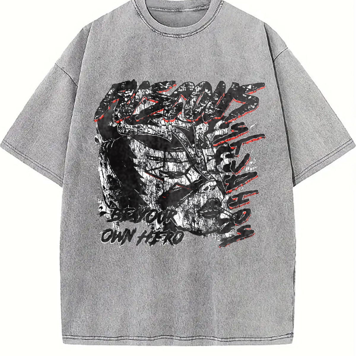 Be Your Own Hero Vintage Washed T-Shirt product image 5