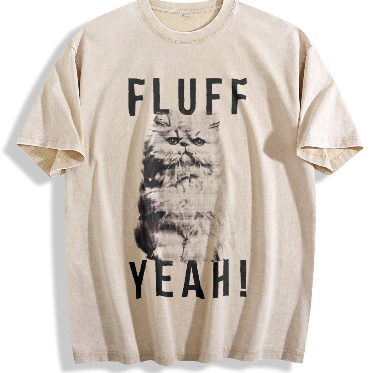 Fluff Yeah Funny Kitty Cat Animal Lover For Ladies Vintage product image 1