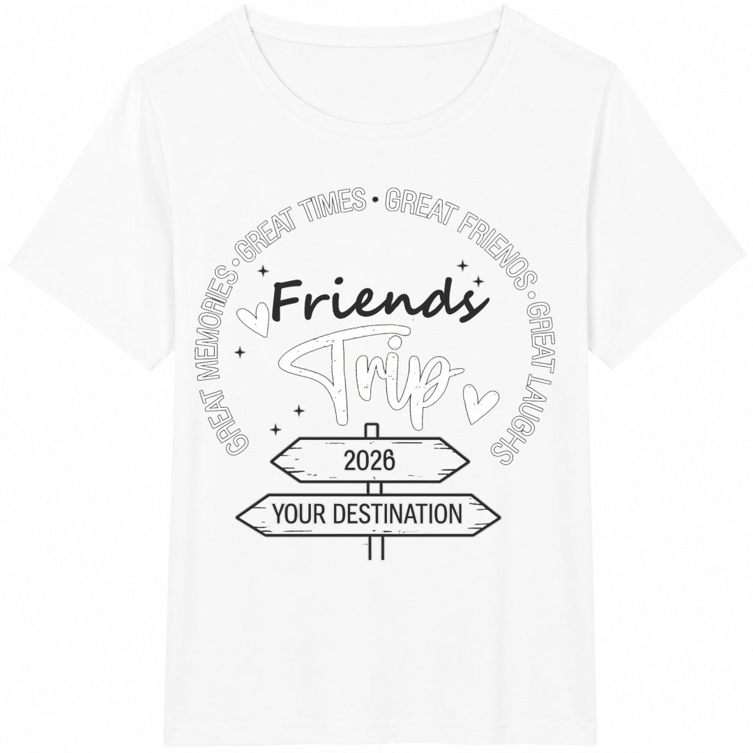 Friends Trip 2026 Cotton T-Shirt product image 2