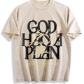230 'god Has A Plan' Letter Comfortablefashionable Vintage product image 1