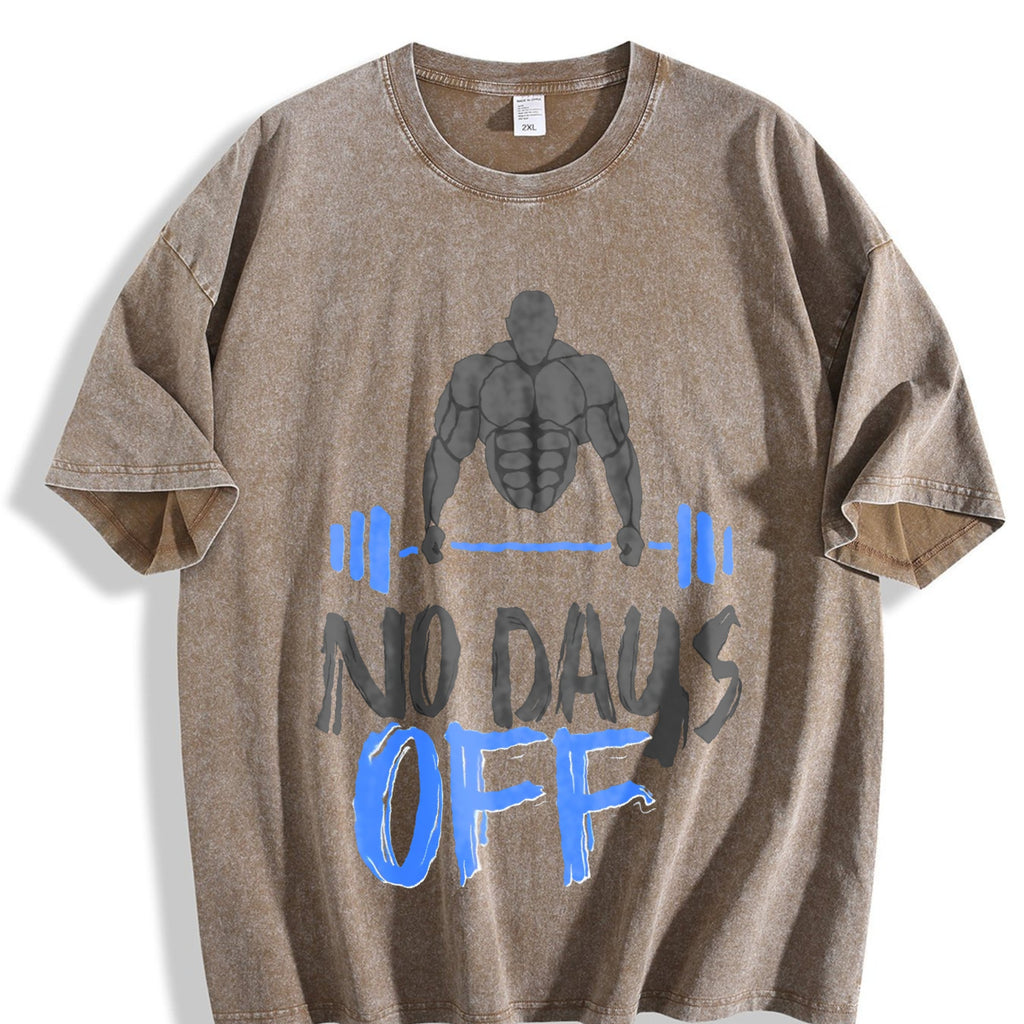 Gym Motivation Vintage Washed T-Shirt product image 3
