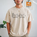 Gingerbread Teacher Christmas Vintage Washed T-Shirt product image 1