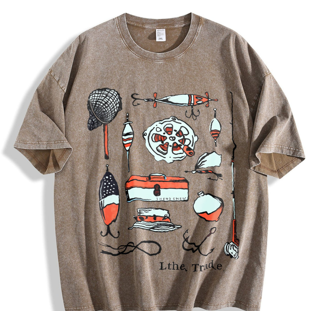 Huk Fishing Tackle Muscle Vintage Washed T-Shirt product image 3