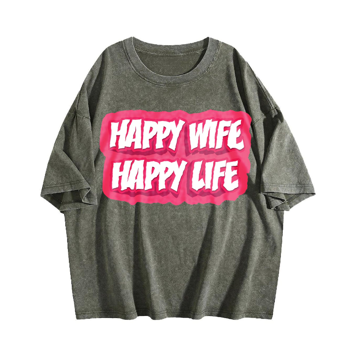 Funny Daughter Wife Slogan Vintage Washed T-Shirt product image 4