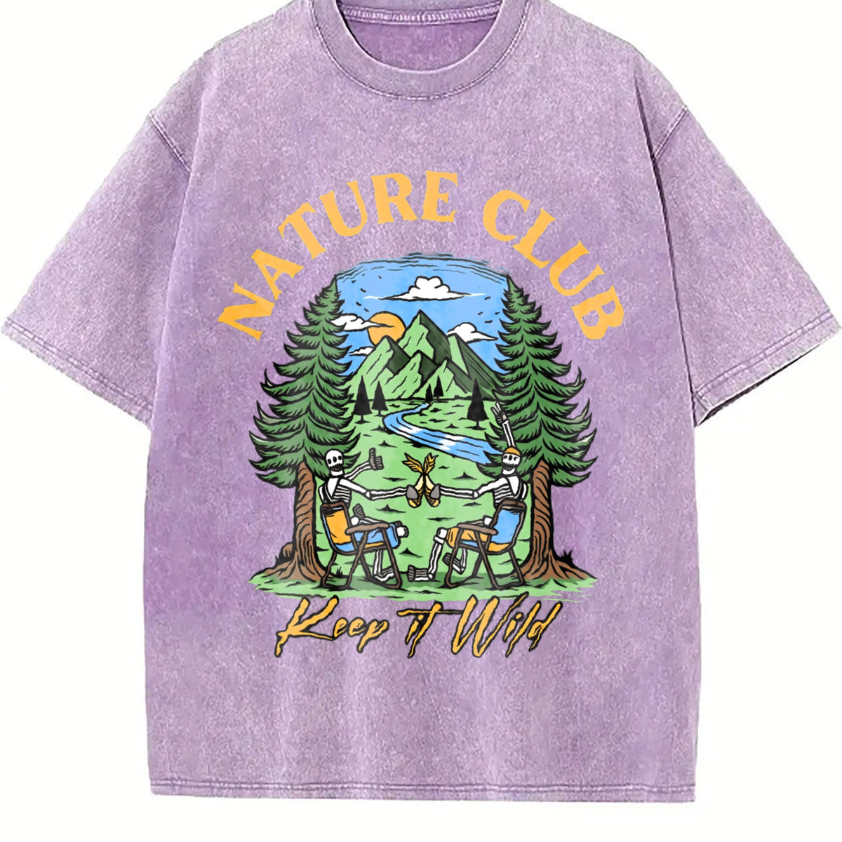 Batik - Mountain & Nature Vintage Washed T-Shirt product image 6