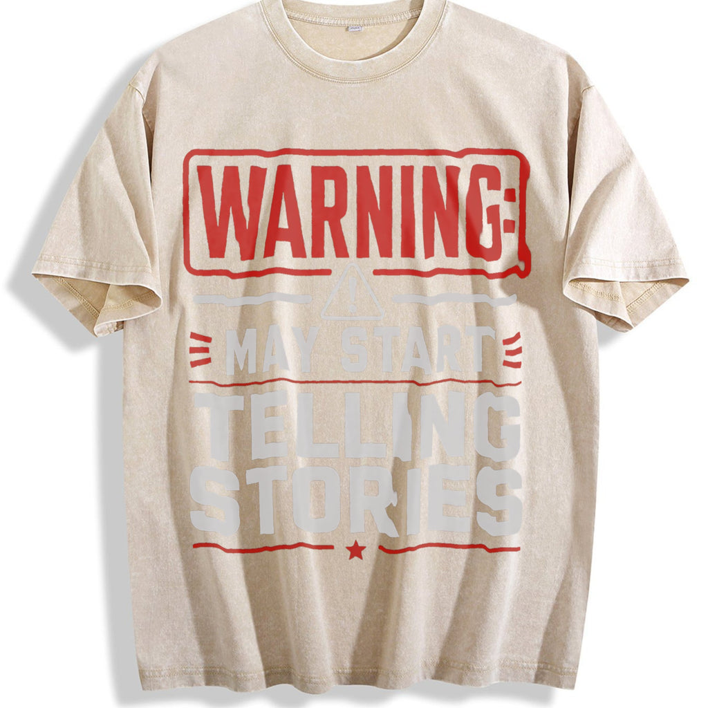 Warning May Start Telling Stories - Grandpa Dad Vintage product image 1