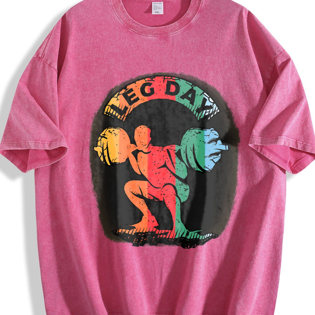 Gym Motivation Vintage Washed T-Shirt product image 7