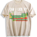 Can I Lick It Vintage Washed T-Shirt product image 1